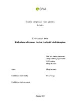 Diplomdarbs 'Kalkulatora lietotnes izveide Android viedtālruņiem', 1.