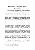 Eseja 'Bērnu tiesības un to atspoguļojums laikrakstā "Kurzemes Vārds"', 1.