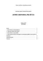Referāts 'Zemes reforma pilsētās', 1.