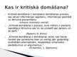 Prezentācija 'Kritiskā domāšana', 3.