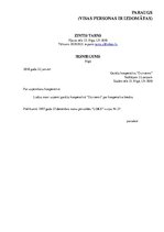 Paraugs 'Iesniegums. Kā to uzrakstīt? Paraugi', 2.