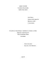 Eseja 'Vai kultūras interpretācijai ir pietiekams simbolos un tēlos iekļautais vispārin', 1.