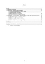 Prakses atskaite 'Prakses atskaite tirdzniecības darba organizācijā', 2.