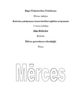 Eseja 'Mērces', 6.