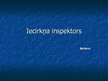 Prezentācija 'Iecirkņa inspektors', 1.