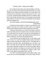 Eseja 'Dzīvības vērtība A.Kamī darbā "Mēris"', 1.