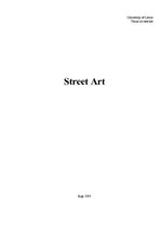 Referāts 'Street Art', 1.