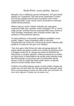 Eseja 'Sandis Prūsis - manas pilsētas lepnums', 1.