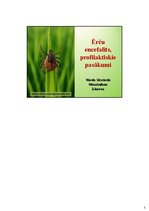 Prezentācija 'Ērču encefalīts, profilaktiskie pasākumi', 15.