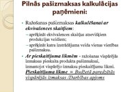 Referāts 'Ražošanas kalkulācijas pašizmaksa, kalkulācijas metodes, metožu pielietojums', 15.