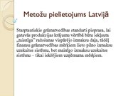 Referāts 'Ražošanas kalkulācijas pašizmaksa, kalkulācijas metodes, metožu pielietojums', 22.