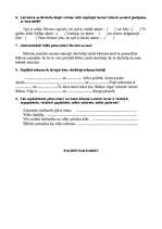 Konspekts 'Noslēguma darbs latviešu valodā 4.klasei', 2.