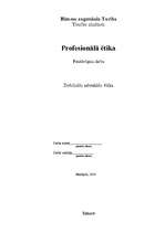 Referāts 'Zvērinātu advokātu ētika', 1.