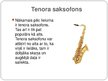Prezentācija 'Saksofons', 4.