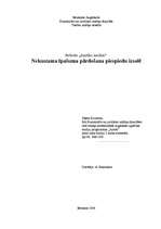 Referāts 'Nekustama īpašuma pārdošana piespiedu izsolē', 1.