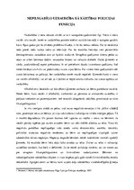 Konspekts 'Nepilngadīgo uzraudzība kā kārtības policijas funkcija', 1.