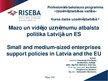 Referāts 'Mazo un vidējo uzņēmumu atbalsta politika Latvijā un Eiropas Savienībā', 31.