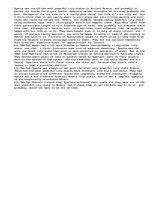 Eseja 'Life in Sparta', 1.