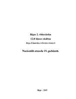 Referāts 'Nacionālā atmoda 19.gadsimtā', 1.