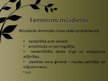 Prezentācija 'Feminisms filosofijā', 14.