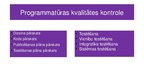 Prezentācija 'Programmatūras kvalitātes kritēriji', 8.