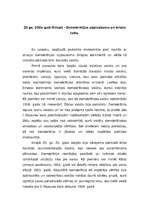 Eseja '20.gadsimta 20.gadi Eiropā - demokrātijas uzplaukuma un krīzes laiks', 1.