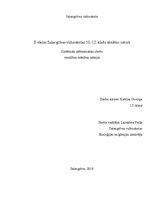 Referāts 'E vielas Salacgrīvas vidusskolas 10.-12.klašu skolēnu uzturā', 1.