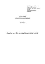 Referāts 'Baznīcas un valsts savstarpējās attiecības', 1.