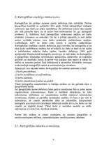 Konspekts 'Kartogrāfija: kartes un atlanti', 4.