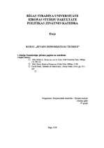 Konspekts 'Demokrātijas jēdziens pagātnē un mūsdienās', 1.