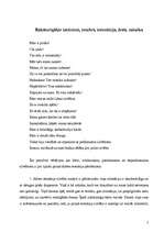 Konspekts 'Cilvēka dzīves scenāriji', 5.