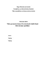 Diplomdarbs 'Vides parametru loma "Ulva intestinalis"
 kultivēšanā laboratorijas apstākļos', 1.