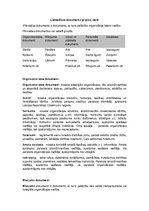 Konspekts 'Lietvedības dokumentu grupas un veidi', 1.