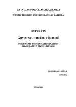 Referāts 'Noziegumu un sodu salīdzinājums Hamurapi un Manu likumos ', 1.