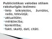 Prezentācija 'Publicistikas valodas stils', 2.