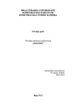 Konspekts 'Vizuālās reklāmas semiotiskā analīze', 1.