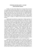 Eseja 'Globalizācija migrācijas aspektā - vai drauds  kultūras īpatnību izzušanai?', 1.