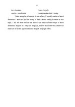 Referāts 'Word Formation', 17.