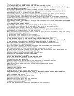 Eseja 'Personal Statement', 1.
