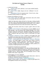 Konspekts 'The Global and Cultural Contexts', 1.