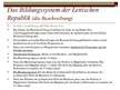 Prezentācija 'Die Bildungssystem in Lettland (Izglītības sistēma Latvijā)', 9.
