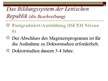 Prezentācija 'Die Bildungssystem in Lettland (Izglītības sistēma Latvijā)', 10.