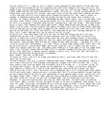 Eseja 'The Truth about Men', 1.