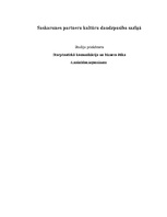 Konspekts 'Saskarsmes partneru kultūru daudzpusība saziņā', 1.