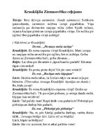 Eseja 'Kraukšķīša Ziemassvētku ceļojums', 1.