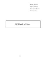 Referāts 'Livonijas reformācija 1522.gadā', 1.