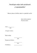 Referāts 'Nozares apraksts biznesa plānam', 1.