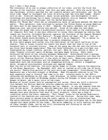 Eseja 'The Effect of Post "Great War" Ideals on the Literature of the Times', 1.