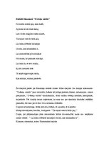 Konspekts 'Rūdolfa Blaumaņa dzejoļa "Dvēseļu valoda" analīze', 1.