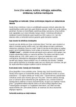 Konspekts 'Senas Ķīnas vēsture, kultūra, mitoloģija, sabiedrība un kultūras mantojums', 1.